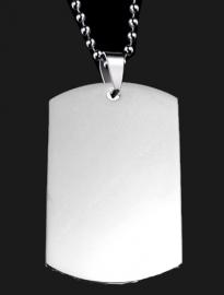 STAINLESS STEEL LARGE DOG TAG